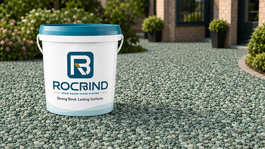 ROCBIND 25 kg aggregate material with Lake Green patio preview