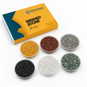 ROCBIND presentation box beside six round clear sample containers