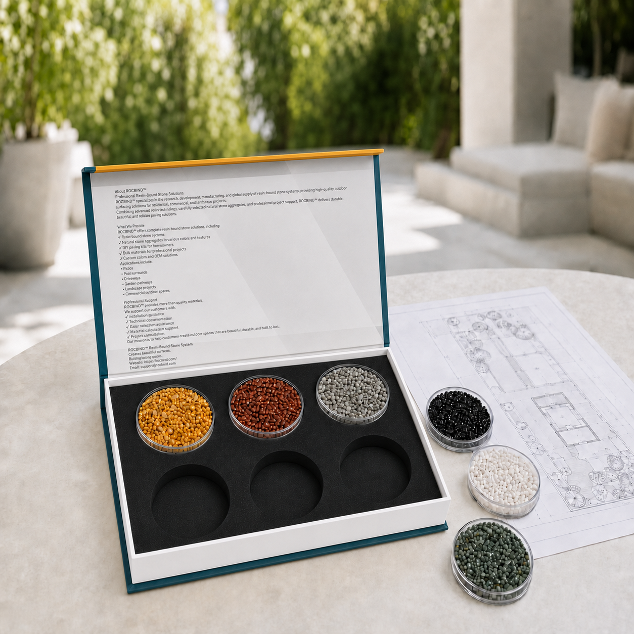 ROCBIND six-color sample kit