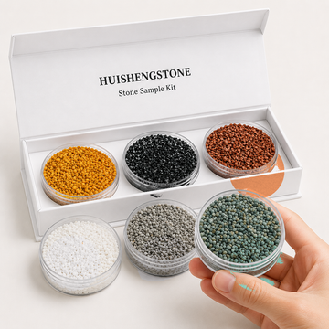 Open HUISHENGSTONE Stone Sample Kit