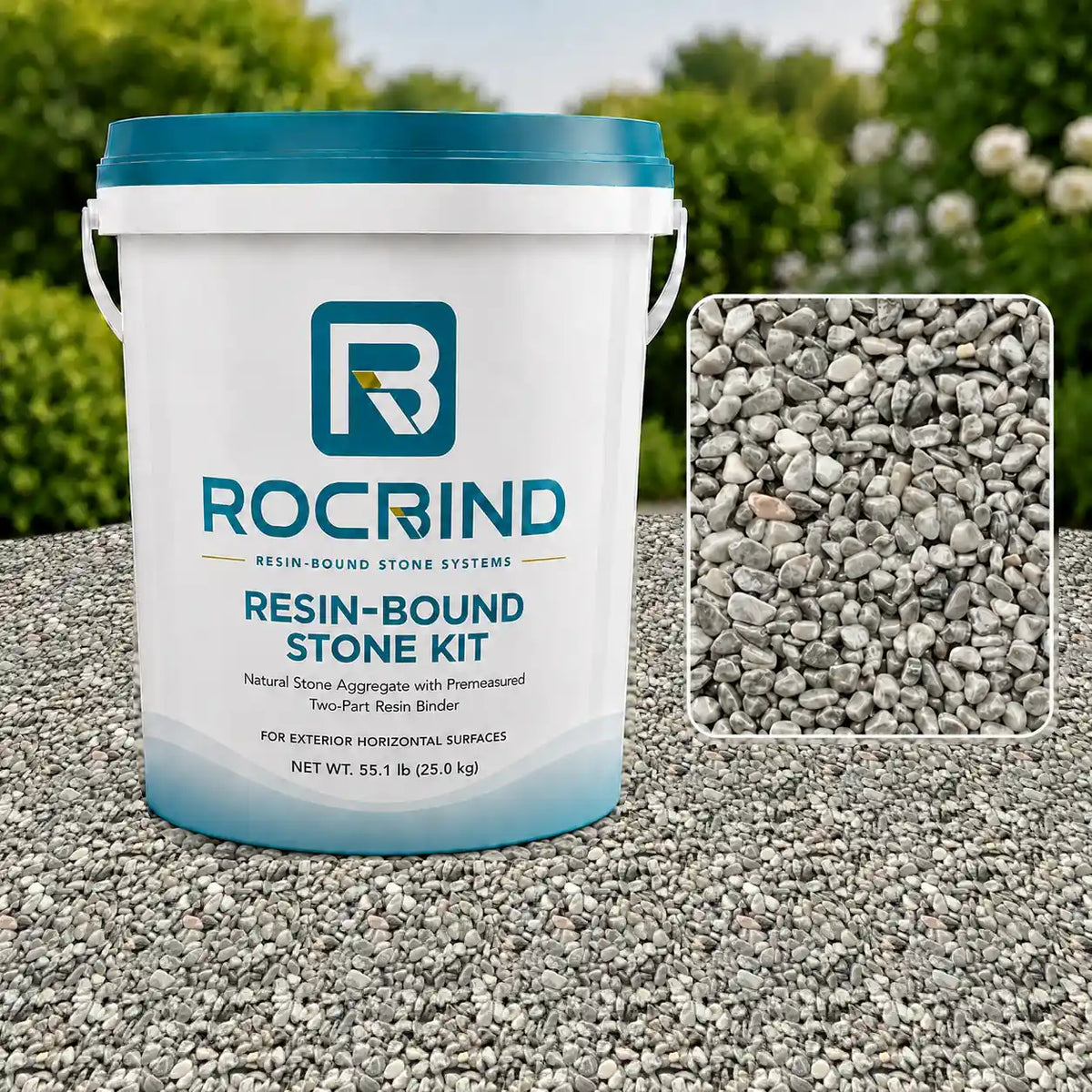 25 kg Resin-Bound Aggregate Material